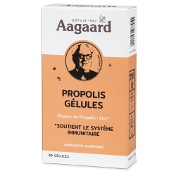 Propolis Gélules - poudre de Propolis + Zinc - Aagaard